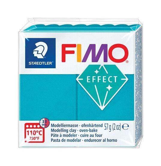 FIMO EFFECT 57G METAL TURQUOISE