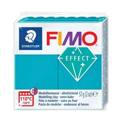 FIMO EFFECT 57G METAL TURQUESA