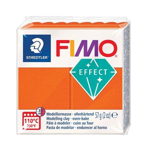 FIMO EFFECT 57G METAL ORANGE