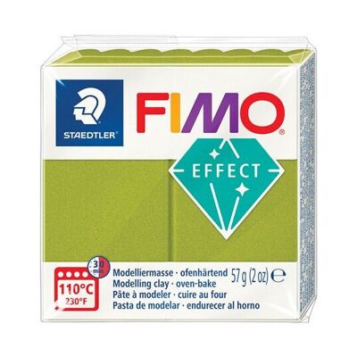 FIMO EFFECT 57G METAL VERDE