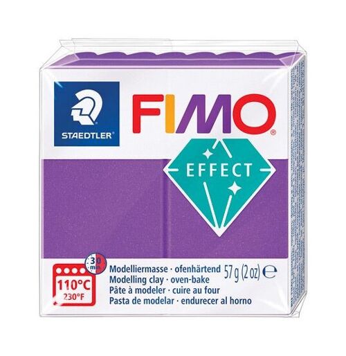 FIMO EFFECT 57G METAL LILA