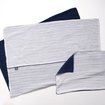 Duvet cover 100x135cm and sailor pillowcase - BABY SAILOR