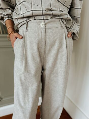 Le pantalon Léon - gris 1