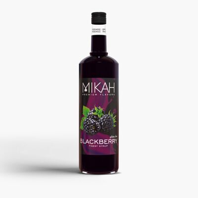 Mikah Premium Flavors Syrup - Blackberry (Blackberry) 1L