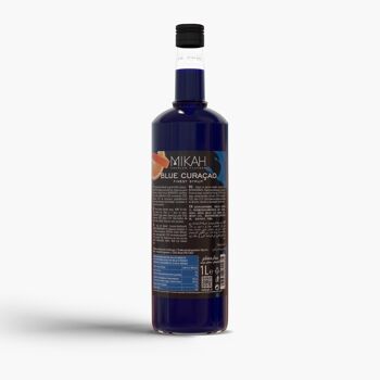 Sirop Mikah Premium Flavours - Curaçao Bleu 1L 4