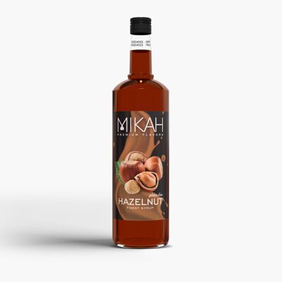 Mikah Premium Flavors Syrup - Hazelnut 1L