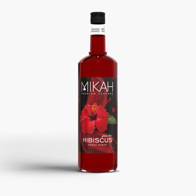 Jarabe Mikah Premium Flavors - Hibiscus (Hibiscus) 1L