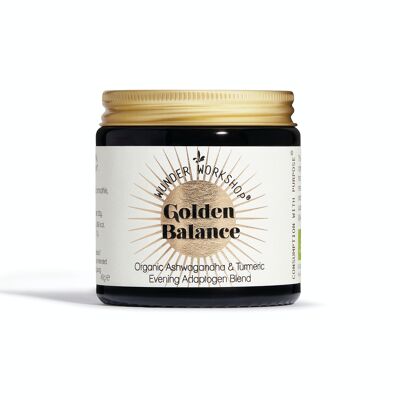 Golden Balance - mélange d'ashwagandha soulageant et libérant