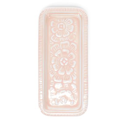 Enamel trinket tray - Pink