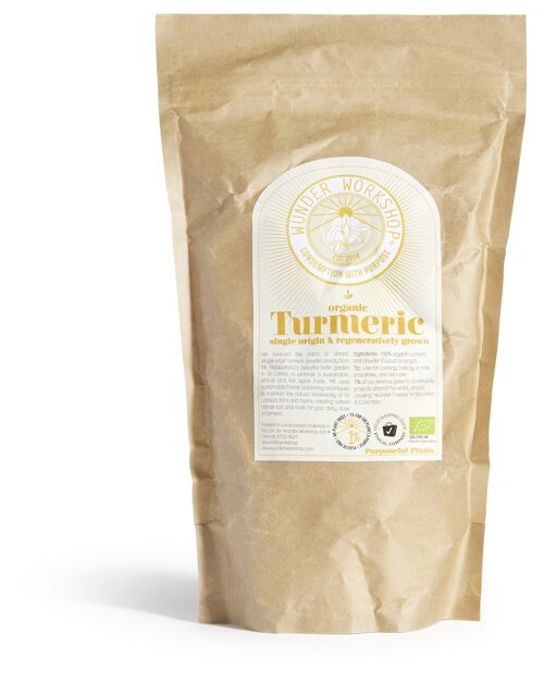 Organic, Single Origin Turmeric Powder (500g)