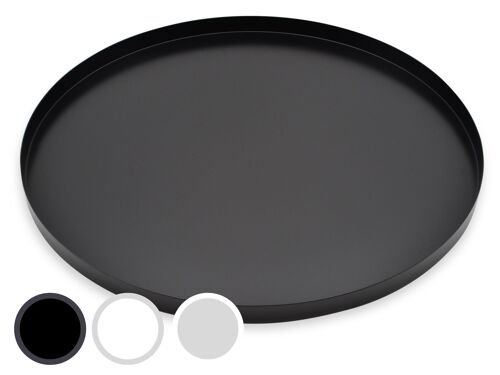 Pleto decorative tray 40cm black