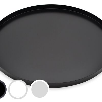 Bandeja decorativa Pleto 40cm negra