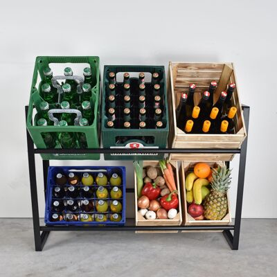 Crino - estante para cajas de bebidas