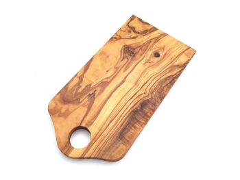 Planche à découper 30 cm faite à la main en bois d'olivier 1