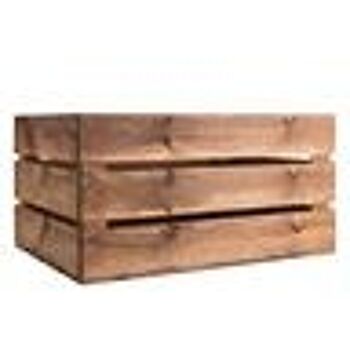 Caisse en bois rustique 2