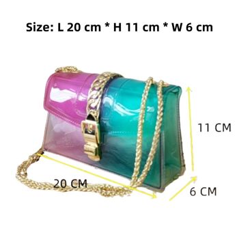 Petits sacs à main à bandoulière colorés et élégants pour fille-5021 2