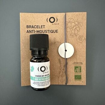 Kit antimoustique (création originale O by ! Osmotik) - huiles essentielles et bracelet olfactif 8