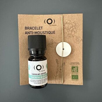 Kit antimoustique (création originale O by ! Osmotik) - huiles essentielles et bracelet olfactif 9