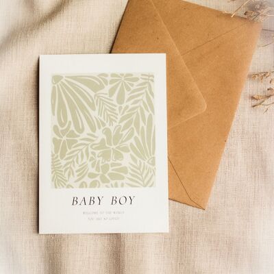 Greeting card | Baby boy