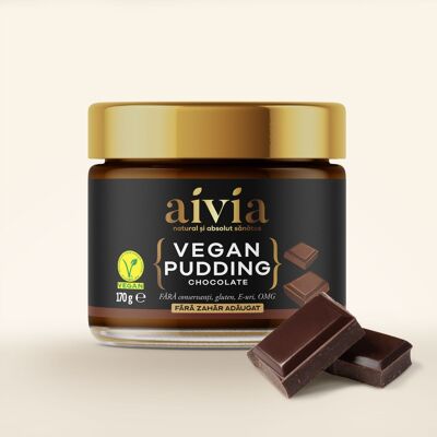 Budino al cioccolato vegano Aivia 170g