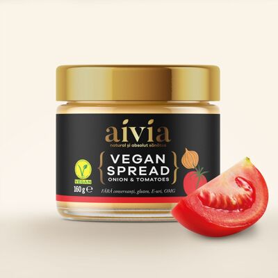 Aivia Vegane Butter mit Zwiebeln und Tomaten 160g