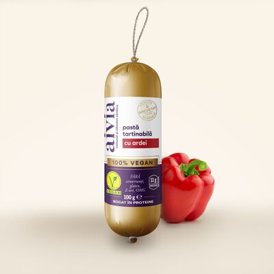 Aivia Untable con Pimiento Rojo 100g