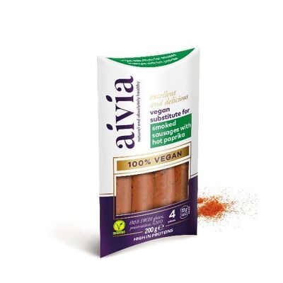 Aivia Salsicce Affumicate con Paprika Piccante 220g