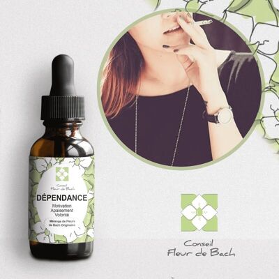 Bach® Flower Advice - Bach Flowers Stop Smoking - Dependence - 30Ml