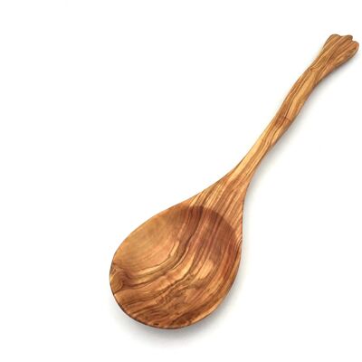 Cucchiaio per verdure XL 36 cm extra largo in legno d'ulivo