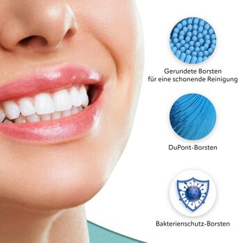 Têtes de brosse compatibles avec les brosses à dents Oral B (pack de 8) 2