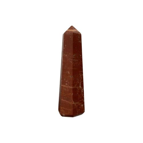 Small Obelisk Tower - Red Jasper Crystal - 5-7cm