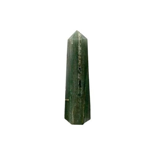 Small Obelisk Tower - Green Aventurine Crystal - 5-7cm