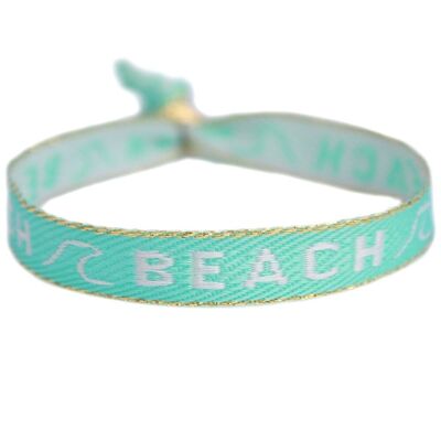 Pulsera de playa tejida