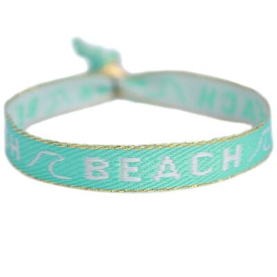 Woven beach bracelet