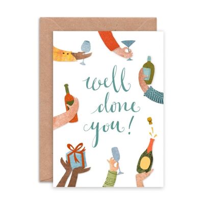 Well Done You Single Greeting Card