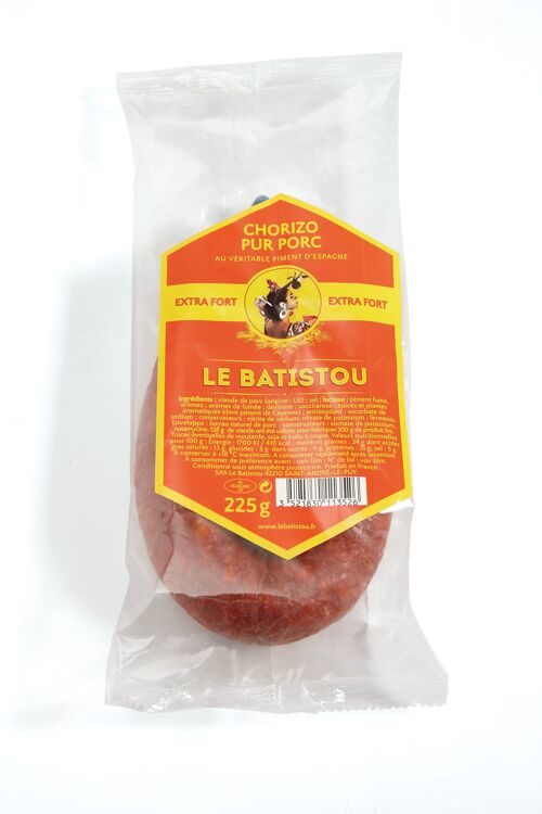 Chorizo Pur Porc extra fort 225g 