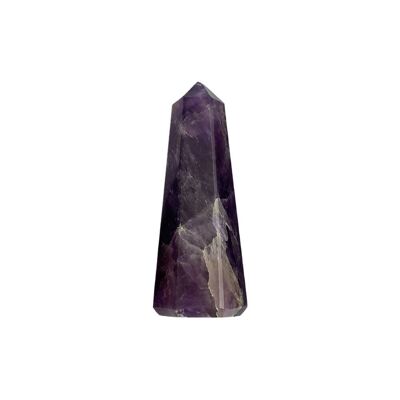 Small Obelisk Tower - Amethyst Crystal - 5-7cm