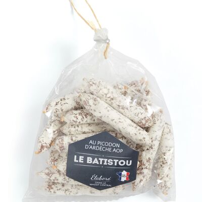 Salsiccia P'tit Baptiste con picodon dell'Ardèche AOP 110g