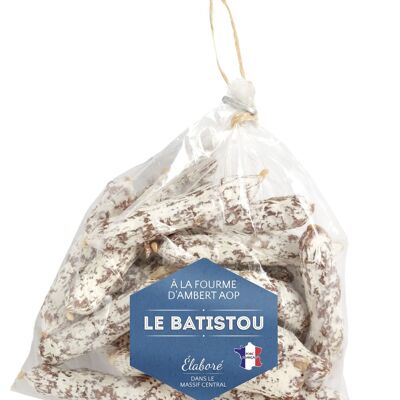 Saucisson P'tit Baptiste à la fourme d'Ambert AOP 110g