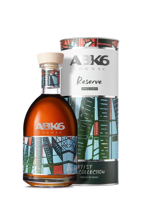 ABK6 Cognac Reserve Artist Collection n°4 Edition Limitée 70cl 40° canister