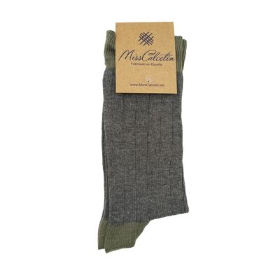Miss Medium Grey Canale Low Cut Socken Vigore-Thyme