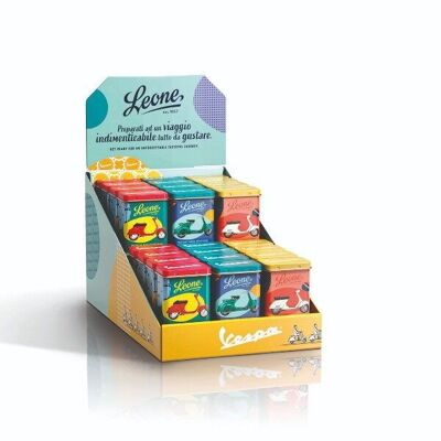 PASTILLE ASSORTIMENT "VESPA" - 24 boites de 30g