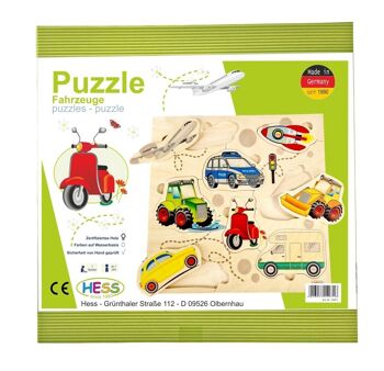 Véhicules de puzzle 1