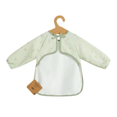 Bib apron with sleeves - Light green