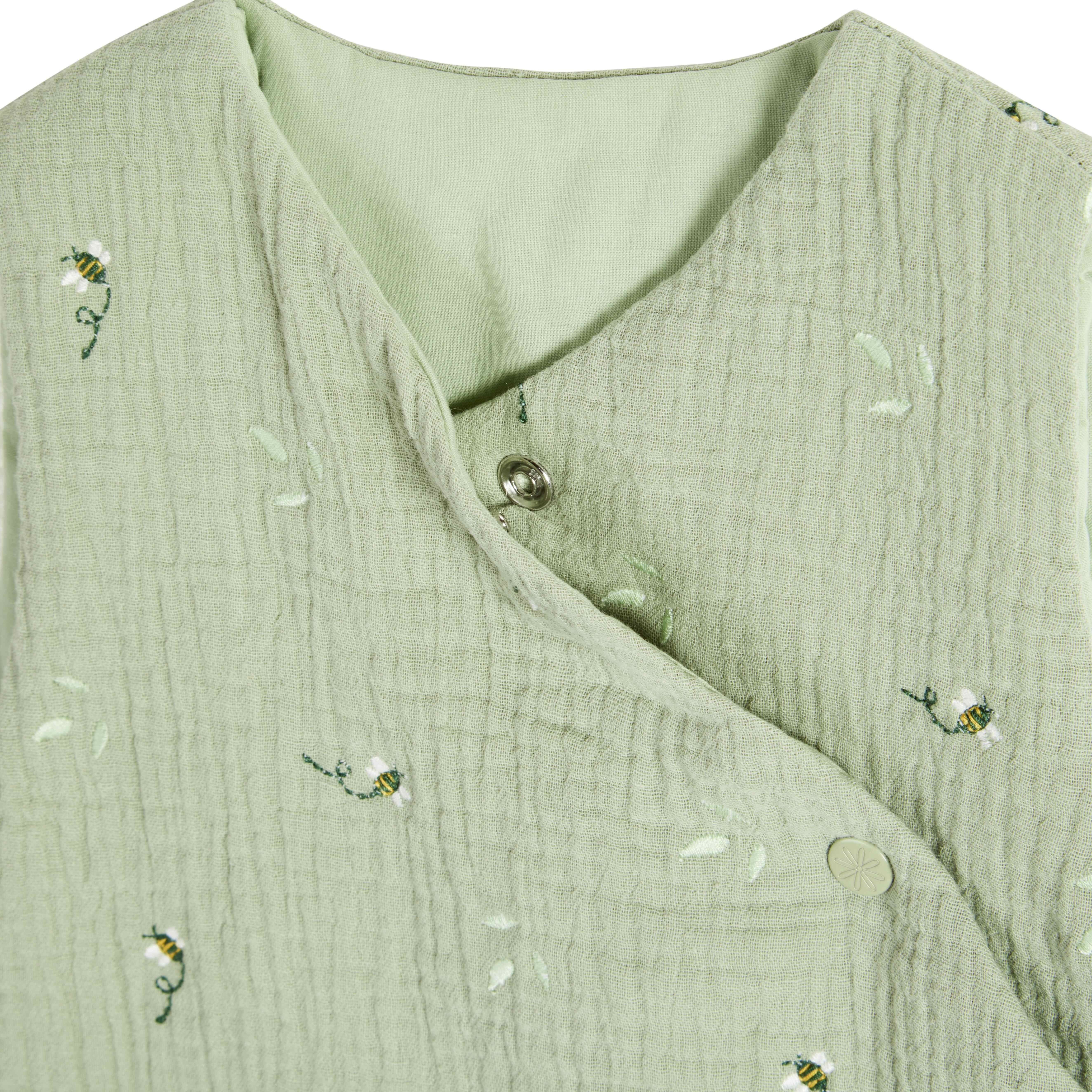 ÄRMELLOSER SCHLAFSACK FÜR 1. ALTER – GRÜN