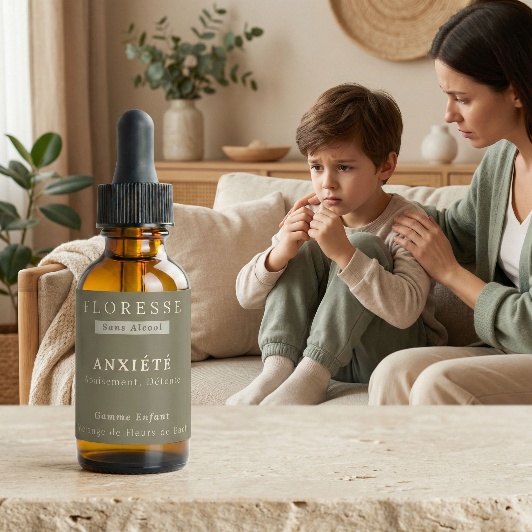 Bach Flower Advice® - Bach Flowers for Children and Anxiety WITHOUT ALCOHOL - 30Ml