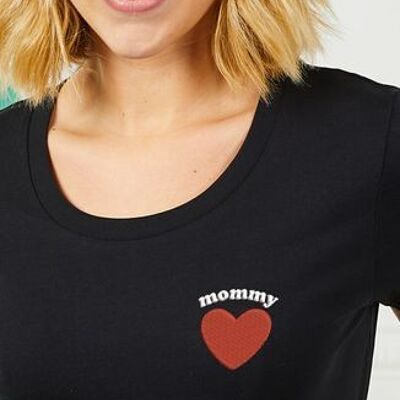T-Shirt femme Mommy coeur