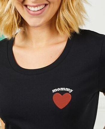 T-Shirt femme Mommy coeur