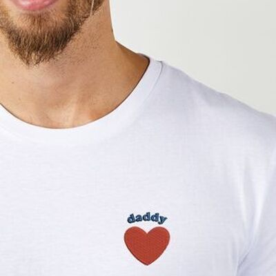 T-Shirt homme Daddy coeur