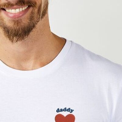Camiseta Hombre Daddy Heart